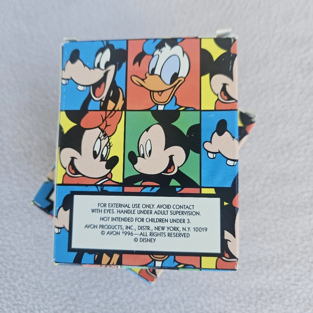 VTG Avon Disney Kids Soap Mickey Mouse Minnie Mouse Donald Duck Goofy 1996